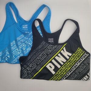 2 Victoria’s Secret PINK Sports bras